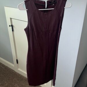 Tart Women's Leather Maroon Dress Size XS
